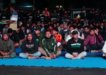 Ribuan Warga Boyolali Tumpah Ruah Nobar Final Piala Dunia 2026, Dandim: Sepak Bola Satukan Semua Kalangan