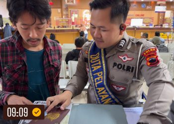 Jangan Tunggu Jatuh Tempo! Duta Pelayanan Ditlantas Polda Jateng Siap Memudahkan Pengesahan dan Perpanjangan STNK di Samsat Semarang 2