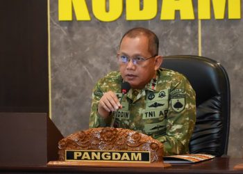 Pangdam IV/Diponegoro Ikuti Rapat Daring Evaluasi Percepatan Pembangunan KDKMP Bersama Wakil Panglima TNI