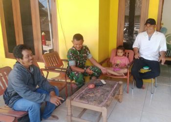 Anjangsana Babinsa Paranggupito Perkuat Sinergi dengan Tokoh Masyarakat, Warga Siap Dukung Program Pemerintah