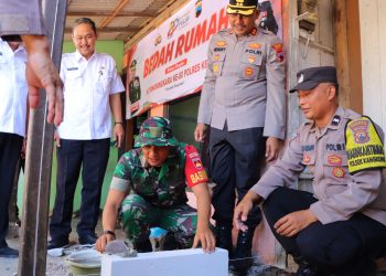 Sinergi Polri, Pemprov, dan Baznas, Dua Rumah Warga Kendal Dibedah pada HUT Bhayangkara ke-80