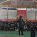 Satgas Pamtas RI-Malaysia Yonarmed 19/Bogani Tanamkan Wawasan Kebangsaan kepada Siswa SMA Negeri 1 Entikong