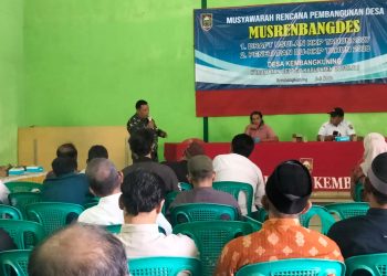 Babinsa Koramil Cepogo Kawal Musrenbangdes Kembang Kuning, Pastikan Aspirasi Warga Jadi Prioritas Pembangunan 2027