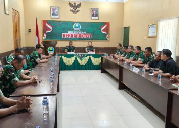 Perkuat Tertib Administrasi dan Tata Kelola Satuan, Tim Wasrik Itdam IV/Diponegoro Periksa Kodim 0724/Boyolali