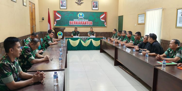 Perkuat Tertib Administrasi dan Tata Kelola Satuan, Tim Wasrik Itdam IV/Diponegoro Periksa Kodim 0724/Boyolali