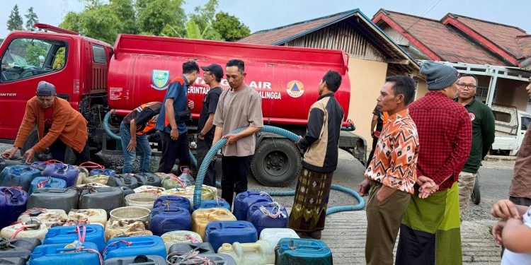 Jateng Salurkan 6,8 Juta Liter di 25 Daerah Terdampak Kemarau
