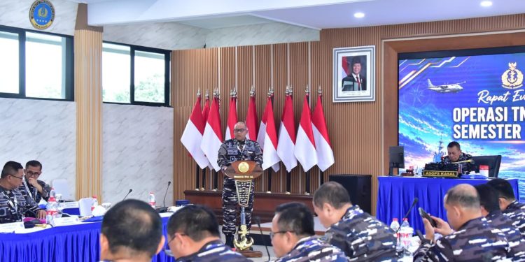 Asops Kasal Pimpin Evaluasi Operasi TNI AL, Perkuat Kesiapsiagaan dan Efektivitas Pelaksanaan Tugas