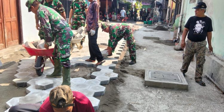 Hari Ini Sasaran TMMD Sengkuyung Tahap III TA 2026 Pavingisasi Jalan Sepanjang 97 Meter, Lebar 4,5 Meter Mulai di Garap