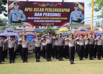 Siaga Karhutla, APAR hingga Water Cannon Disiapkan Hadapi Musim Kemarau, Kapolres Kudus: Jangan Bakar Lahan dengan Alasan Apa Pun