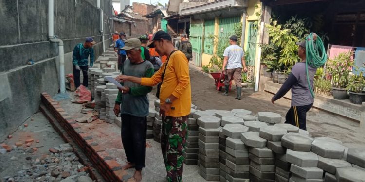 Low profile, Ini Dia Sosok Ketua Pokmas Kelurahan Serengan Yang Sibuk Saat TMMD Sengkuyung Tahap III TA. 2026