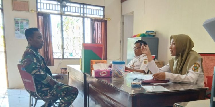 Koramil 11 Manyaran Bersinergi dengan Kelurahan, Dukung Program Pemerintah