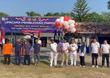 Semangat Kemerdekaan Menggelora, Lapas Purwodadi Resmi Buka Porseni HUT Ke-81 RI