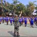 Babinsa Jatisrono Tanamkan Disiplin dan Wawasan Kebangsaan kepada Pelajar