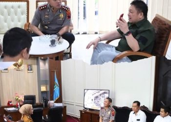 Awali Tugas di Salatiga, AKBP Jonathan David Harianthono Silaturahmi ke Forkopimda