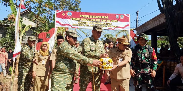Pangdam IV/Diponegoro Resmi Tutup TMMD Reguler ke-129, Jejak Pengabdian Abadi di Desa Cukil