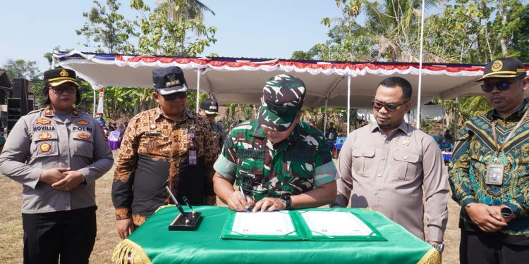 TMMD Sengkuyung Tahap III Boyolali Ditutup, Jalan Beton Jadi Warisan Nyata untuk Warga Bercak