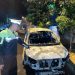 Diduga Alami Gangguan Rem, Toyota Innova Tergelincir dan Terbakar Di JLS Salatiga