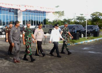 Kapolres Simalungun Turut Sambut Kunjungan Kerja Pangdam I/Bukit Barisan di Bumi Habonaron Do Bona