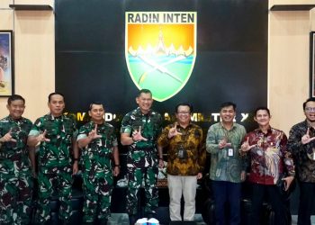 Perkuat Sinergi dan Koordinasi, Pangdam XXI/RI Terima Audiensi GM PLN UID Lampung
