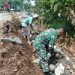 Babinsa dan Warga Gondanglegi Bergotong Royong Bangun Talud, Perkuat Infrastruktur Desa