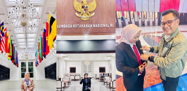 Dapat Selamat Dari Gubernur Lemhanas RI, Dr. Hj. Nadya Isra Miranti, M.K.M Sukses Menjalani PPNK Angkatan 73 Lemhannas RI