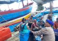 Polisi Pati Perkuat Sabuk Kamtibmas Pesisir di Dermaga Bendar Juwana