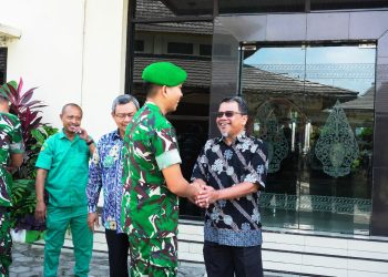 Jalin Silaturahmi, Danyonif TP 449/SH Kunjungi Tokoh Agama