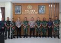 Perkuat Sinergitas TNI-Polri, Danyonif TP 449/SH Kunjungi Polres Sukoharjo