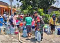 Empat Hari “Berpuasa” Air, Warga Bogor Bojong Akhirnya Bernapas Lega Berkat Bantuan Kodim Boyolali