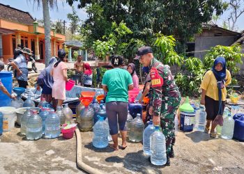 Empat Hari “Berpuasa” Air, Warga Bogor Bojong Akhirnya Bernapas Lega Berkat Bantuan Kodim Boyolali