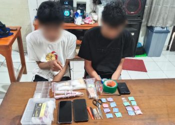 Dit Resnarkoba Polda Jateng Ungkap Peredaran Sabu Modus “Alamat Web”, Dua Pengedar Diamankan dan 16 Paket Disita