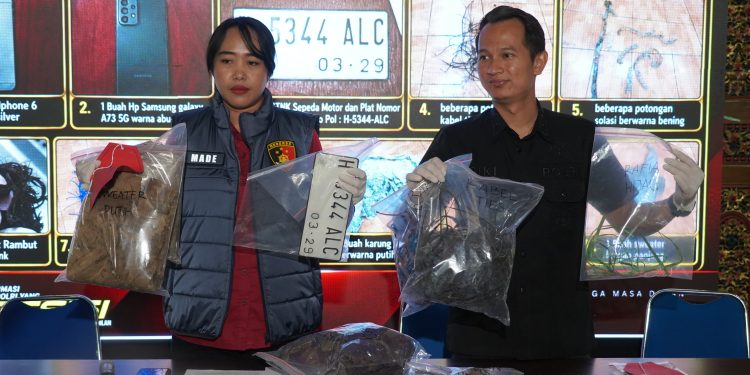 Polrestabes Semarang Ungkap Kasus Kematian Mozza, Cemburu Diduga Picu Cekcok hingga Korban Ditemukan Tinggal Kerangka