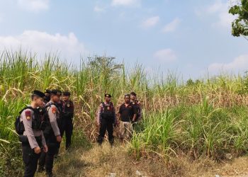 Polisi Pati Patroli Cegah Karhutla di Kecamatan Pucakwangi