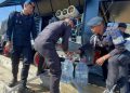 Brimob Polda Jateng Intensifkan Pendistribusian Air Bersih di Sejumlah Daerah Terdampak Kekeringan
