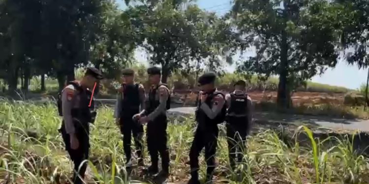 Waspadai Lahan Kering, Polisi Pati Gencarkan Patroli Cegah Karhutla di Kebun Sukoharjo Pati