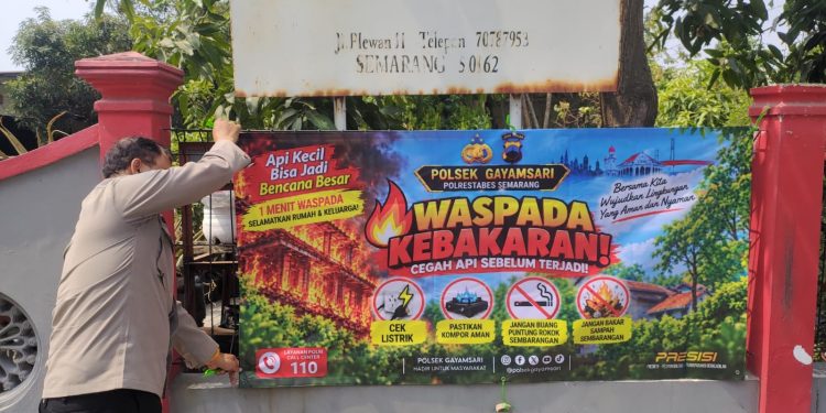 Empat Kebakaran Lahan Terjadi di Semarang dalam Sehari, Polrestabes Imbau Warga Tingkatkan Kewaspadaan