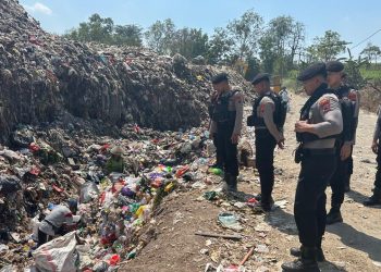 Polresta Pati Gelar Patroli Karhutla di TPA Sukoharjo, Cegah Kebakaran Sejak Dini