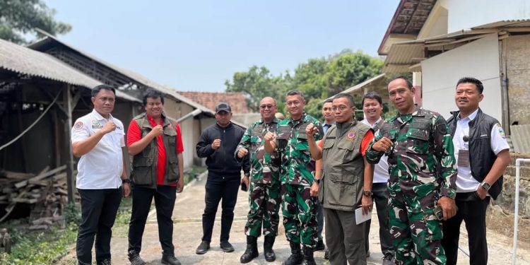 Pusterad dan Kodim Jepara Bersama Pemkab Jepara Survei Titik Sumur Bor di Desa Sumberejo Dan Desa Tunahan