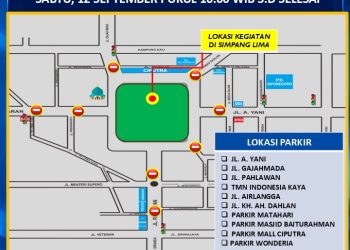 Polri Siapkan Rekayasa Lalu Lintas Demi Kelancaran Pengguna Jalan Saat Acara MTQN XXXI di Simpang Lima
