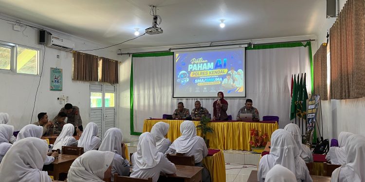 Tingkatkan Literasi Digital Pelajar, Polres Kendal Sukses Gelar Sosialisasi “Paham AI” dari Minggu Pertama hingga Kelima, 4.367 Siswa Bersertifikat