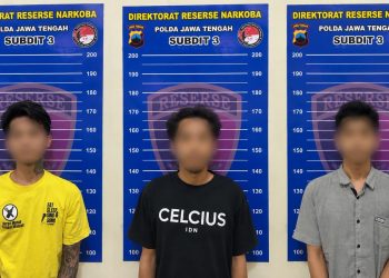 Dalam Sehari, Dit Resnarkoba Polda Jateng Ungkap Tiga Kasus di Semarang, 300 Alprazolam dan Sabu Di Sita