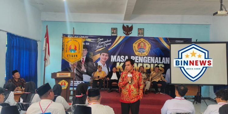 H. Riyanta SH Dorong Mahasiswa STIKOM Berani Bermimpi Besar dan Menjadi Generasi Penggerak Indonesia