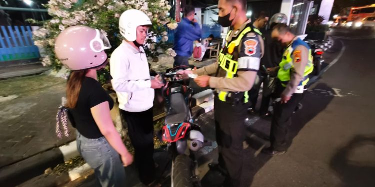 Polresta Surakarta Amankan 47 Motor Knalpot Brong dalam Operasi Malam Minggu