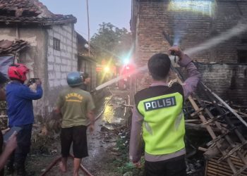 Kebakaran Rumah di Dukuhtengah, Polisi Lakukan Olah dan Cek TKP