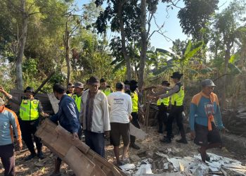 Musibah Angin Puting Beliung di Bodeh, Polisi Pati Bergerak Bantu Warga