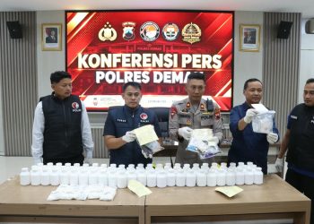 Polres Demak Ungkap 8 Kasus Penyalahgunaan Narkotika, Amankan 8 Tersangka