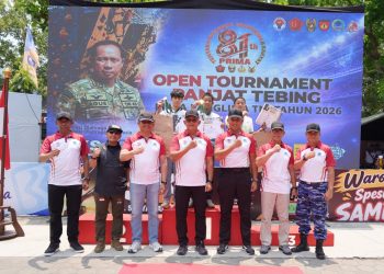 Pangdam IV/Diponegoro Tutup Open Tournament Panjat Tebing Piala Panglima TNI 2026 di Yogyakarta