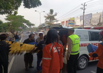Kecelakaan di Jalan Lingkar Salatiga, Satu Pengendara Motor Meninggal Dunia, Tiga Orang Luka-Luka